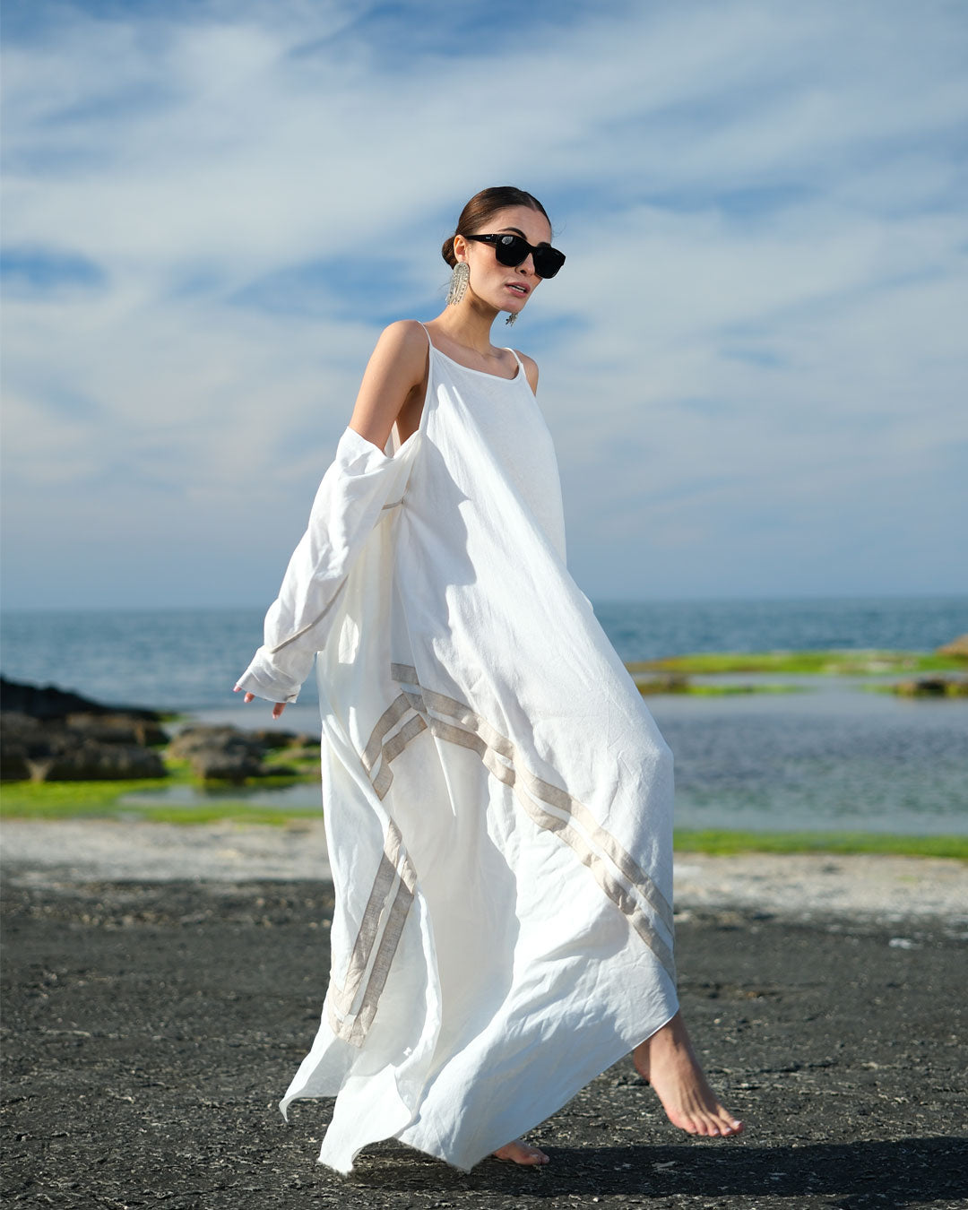 Burcu Aslan Dress CINA LINEN DRESS