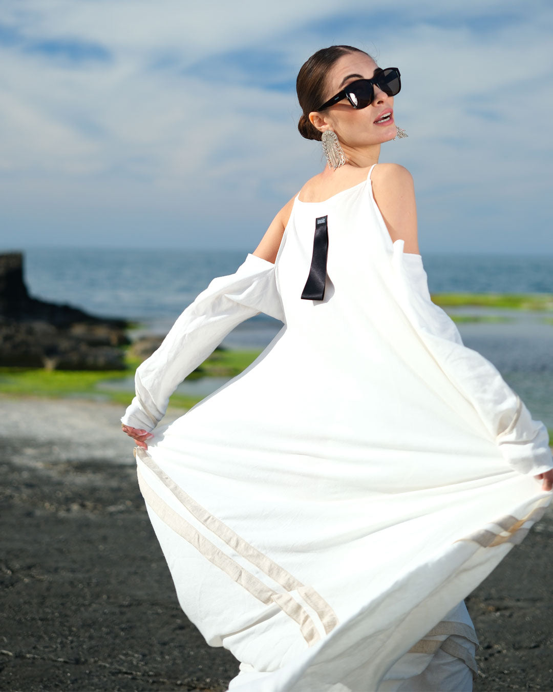 Burcu Aslan Dress CINA LINEN DRESS