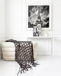 Burcu Aslan Accessory STANDART SIZE KASER HANDMADE, MULTI-PURPOSE SHAWL / ARMCHAIR-THROW