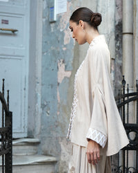 DONU LINEN JACKET SHORT KIMONO