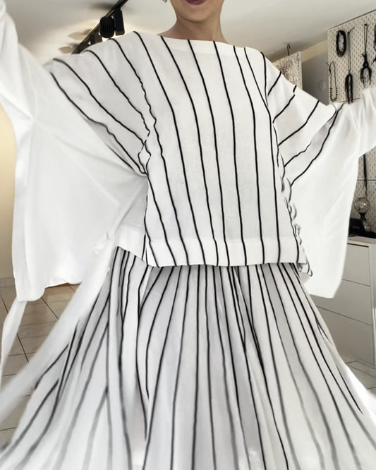 Burcu Aslan TOTAL OUTFIT OLERA LINEN LOOK