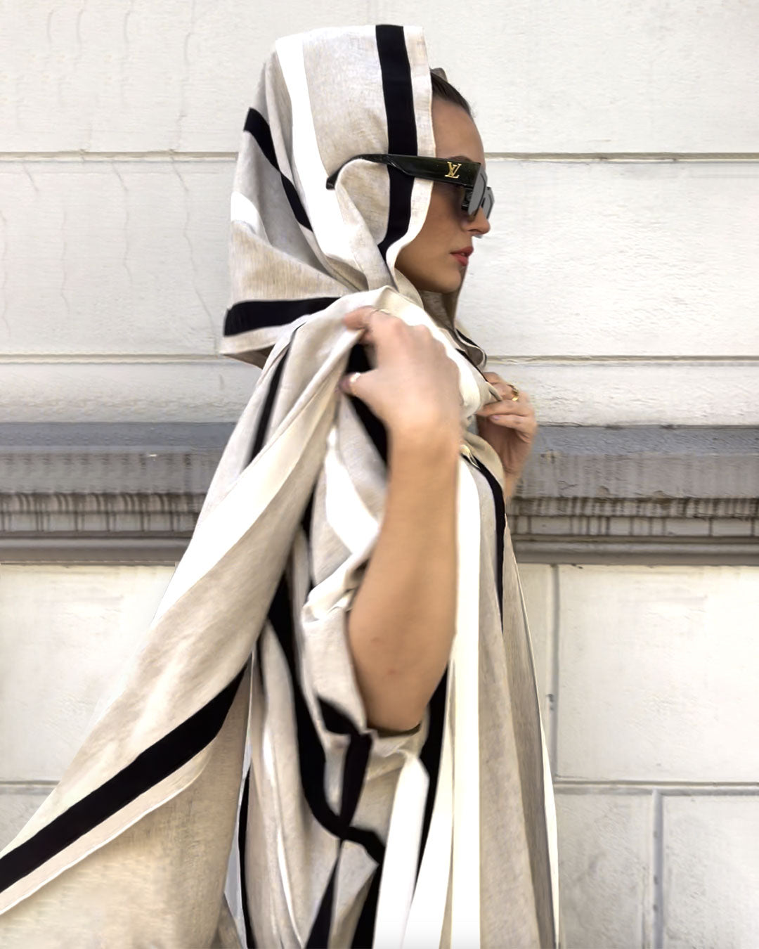 Burcu Aslan Shawl MERLONI LINEN SHAWL