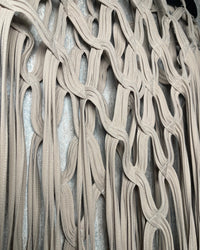 Burcu Aslan Shawl API FRINGED HANDMADE SHOLDER SHAWL/ ACCESSORIES/ NECKLACE