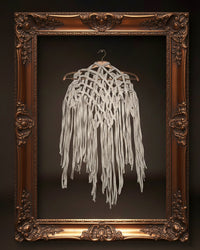 Burcu Aslan Shawl API FRINGED HANDMADE SHOLDER SHAWL/ ACCESSORIES/ NECKLACE