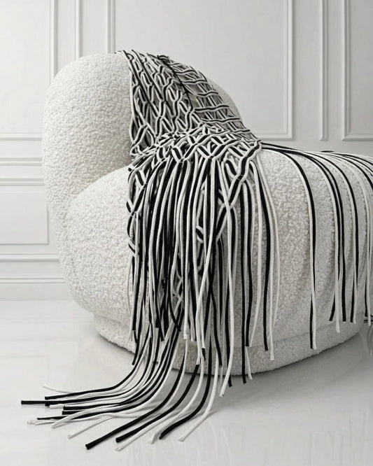 Burcu Aslan Accessory REFI HANDMADE, MULTI-PURPOSE SHAWL / DRESS / ARMCHAIR THROW