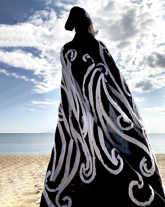 Burcu Aslan Kimono ATU LONG CLOAK CAFTAN