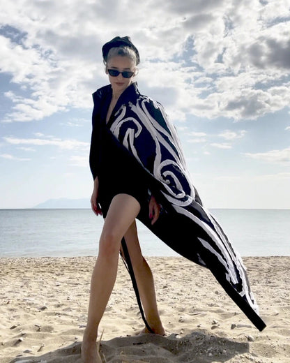 Burcu Aslan Kimono ATU LONG CLOAK CAFTAN