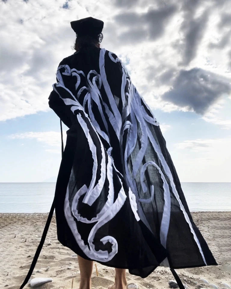 Burcu Aslan Kimono ATU LONG CLOAK CAFTAN