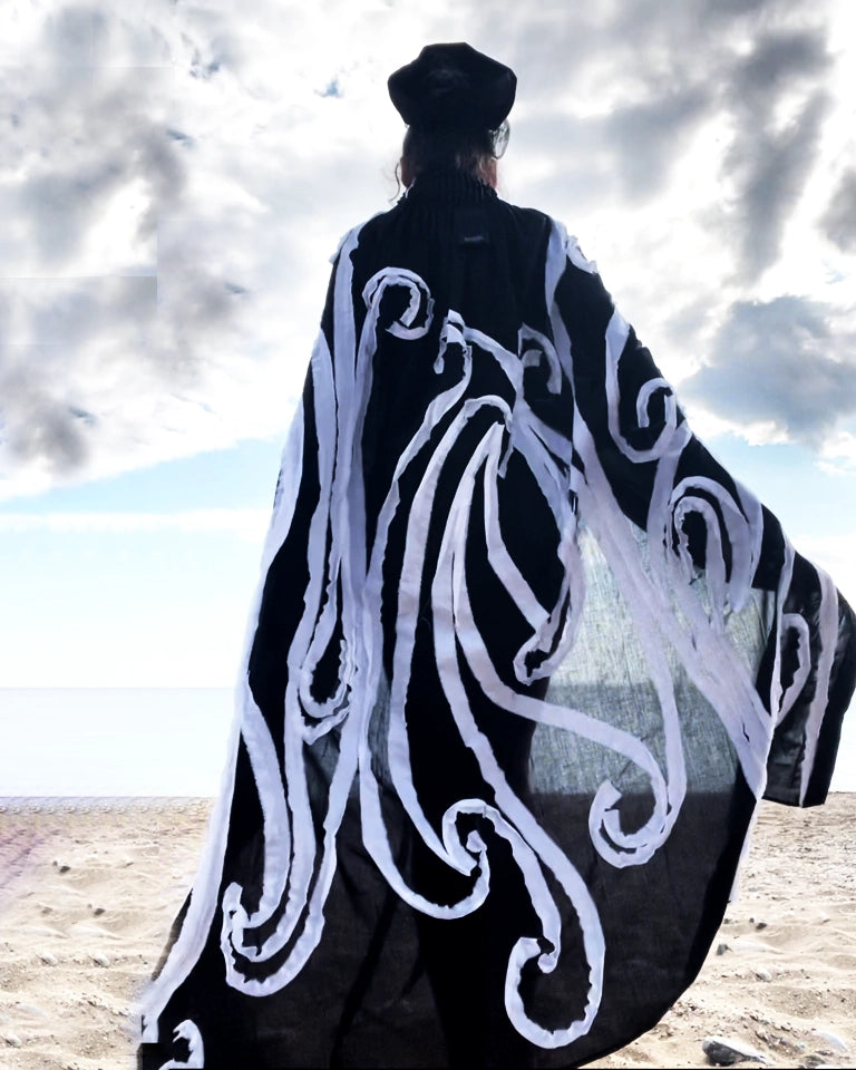 Burcu Aslan Kimono ATU LONG CLOAK CAFTAN