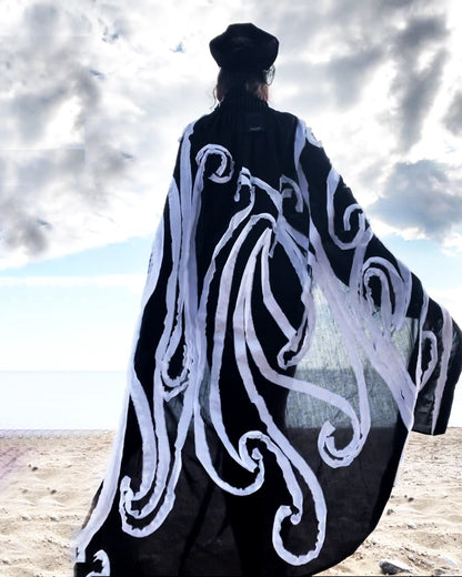 Burcu Aslan Kimono ATU LONG CLOAK CAFTAN