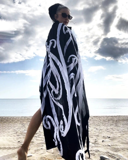 Burcu Aslan Kimono ATU LONG CLOAK CAFTAN
