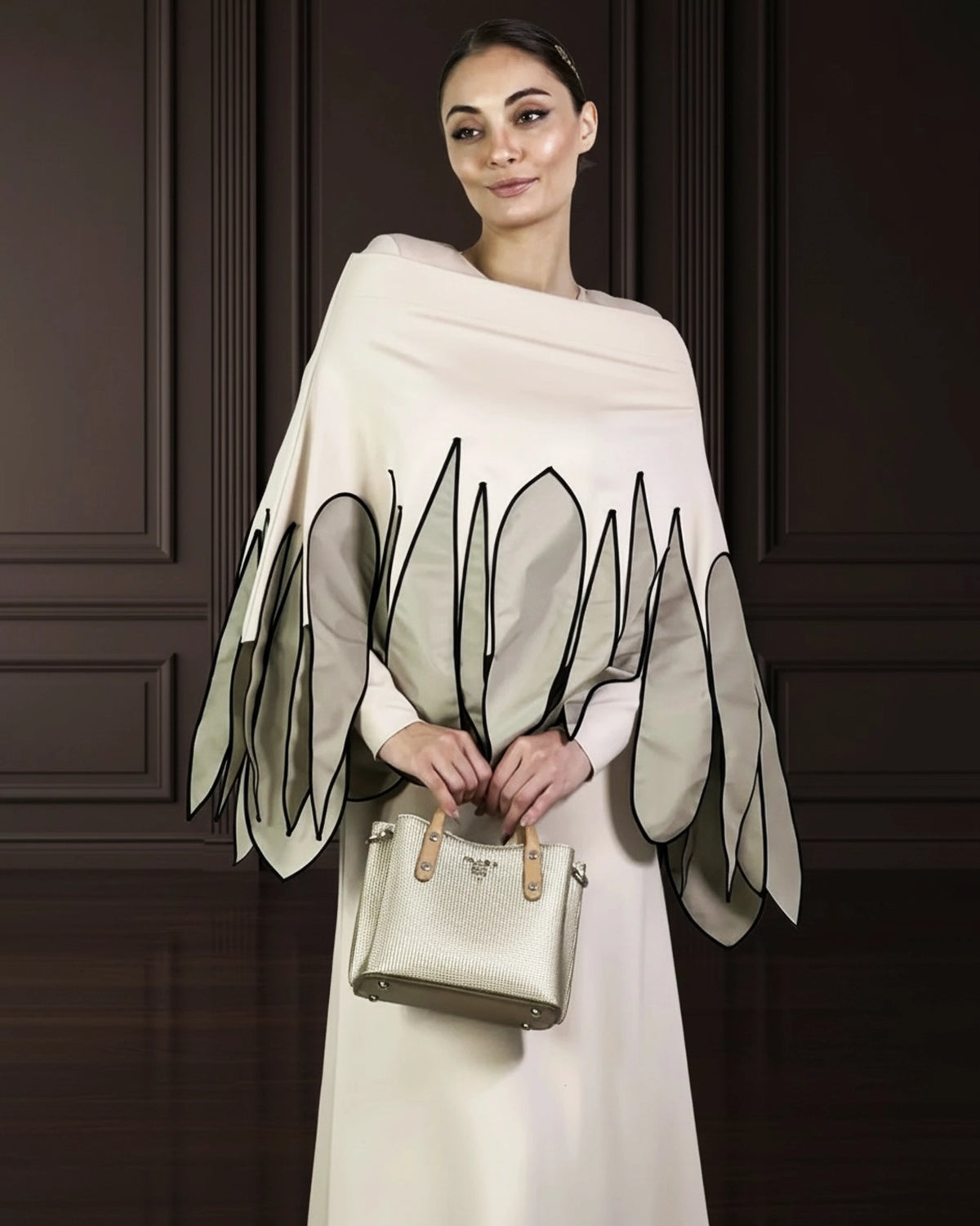 Burcu Aslan Blouse BAN LIMITED EDITION FLEXIBLE CLOAK -BLOUSE
