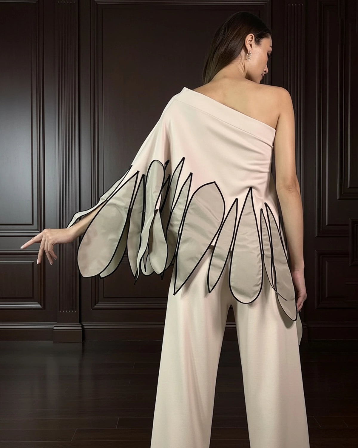 Burcu Aslan Blouse BAN LIMITED EDITION FLEXIBLE CLOAK -BLOUSE