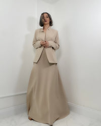 Burcu Aslan TOTAL OUTFIT CASI LOOK (JACKET + SKIRT)