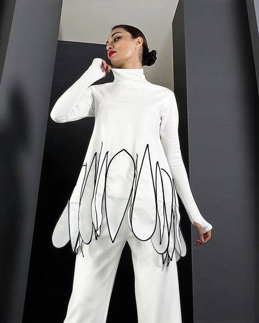 Burcu Aslan Blouse ELINA FLEXIBLE TUNIC - BLOUSE