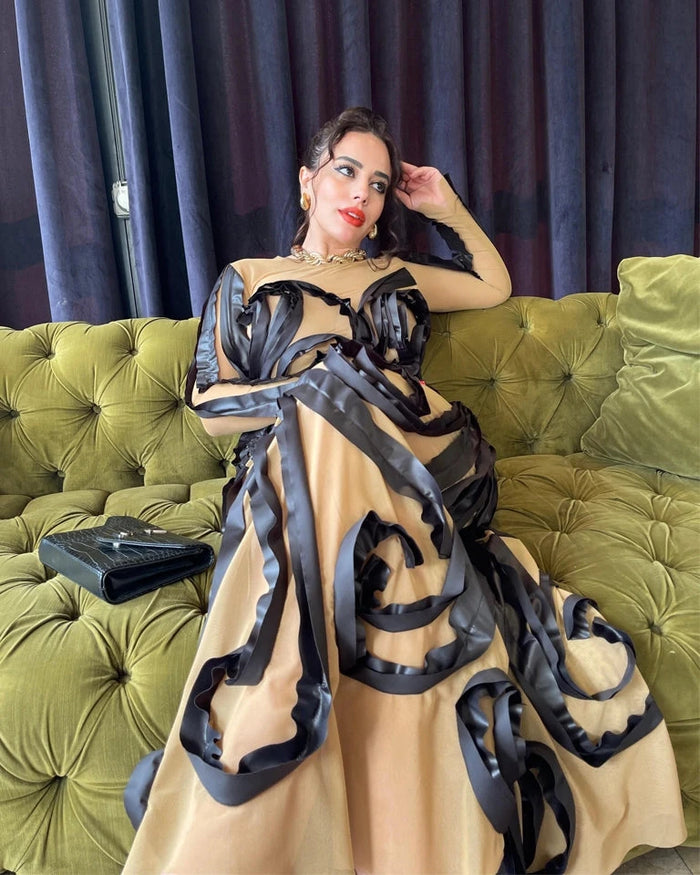 Burcu Aslan Dress EMI LIMITED EDITION RED CARPET DRESS