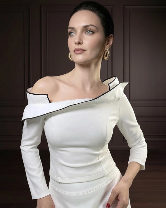 Burcu Aslan Blouse EPİLO FLEXIBLE VISCOSE BLOUSE