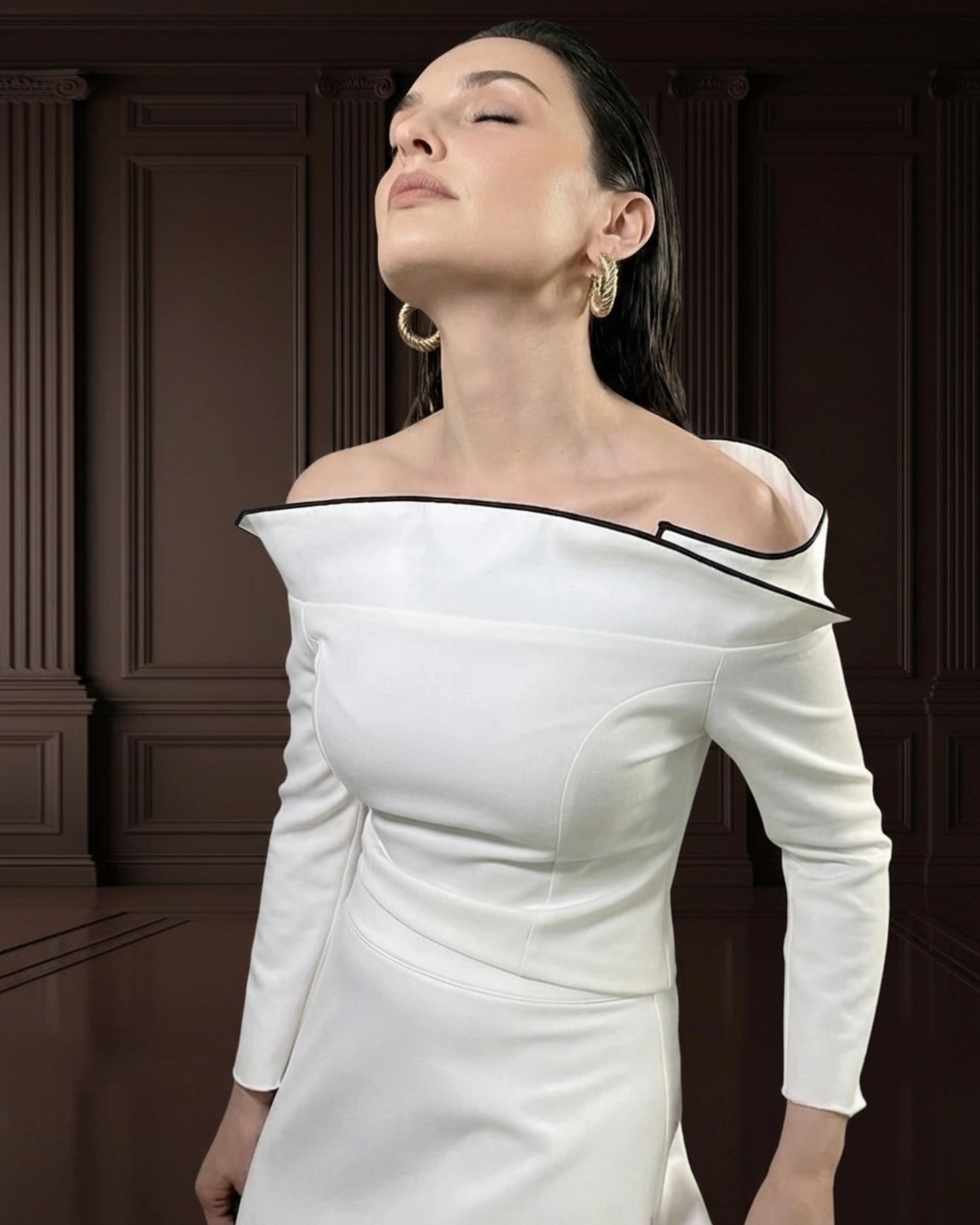 Burcu Aslan Blouse EPİLO FLEXIBLE VISCOSE BLOUSE