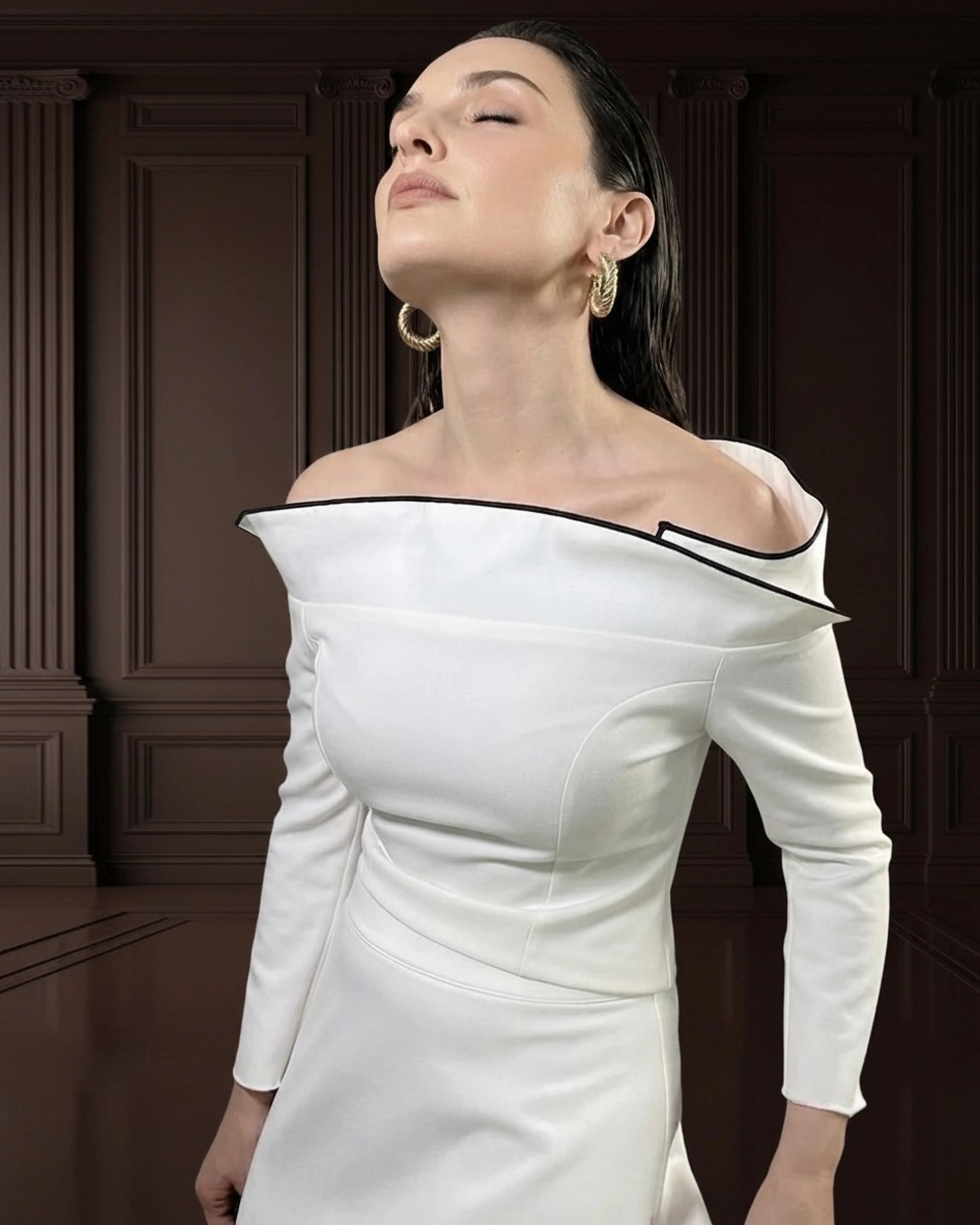 Burcu Aslan Blouse EPİLO FLEXIBLE VISCOSE BLOUSE