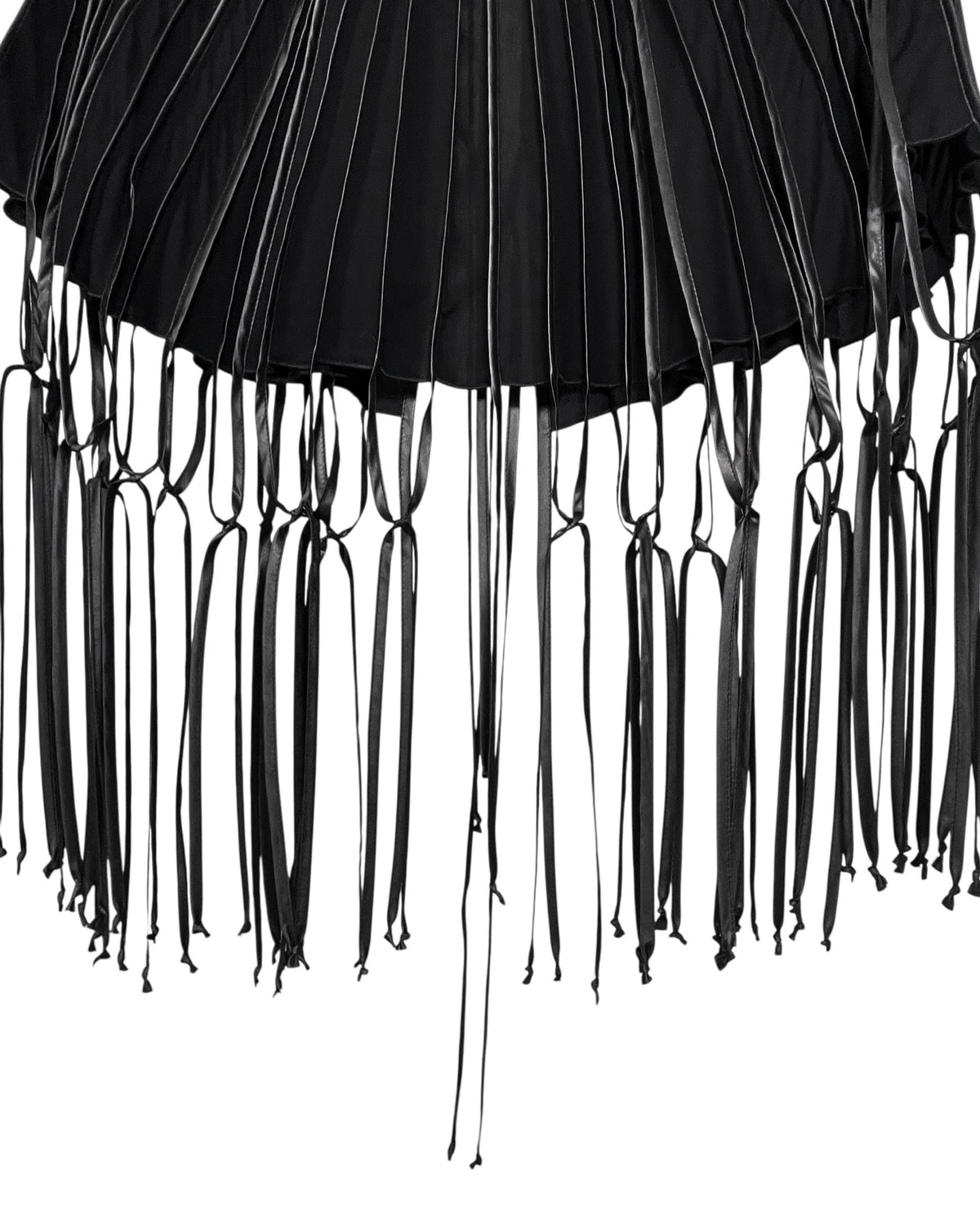 Burcu Aslan Accessory EPU FRINGED CAPE