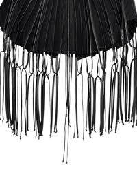 Burcu Aslan Accessory EPU FRINGED CAPE