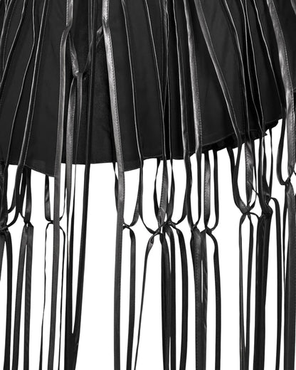 Burcu Aslan Accessory EPU FRINGED CAPE
