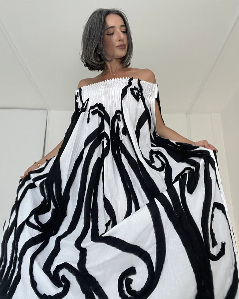 Burcu Aslan Dress FELA COTTON DRESS