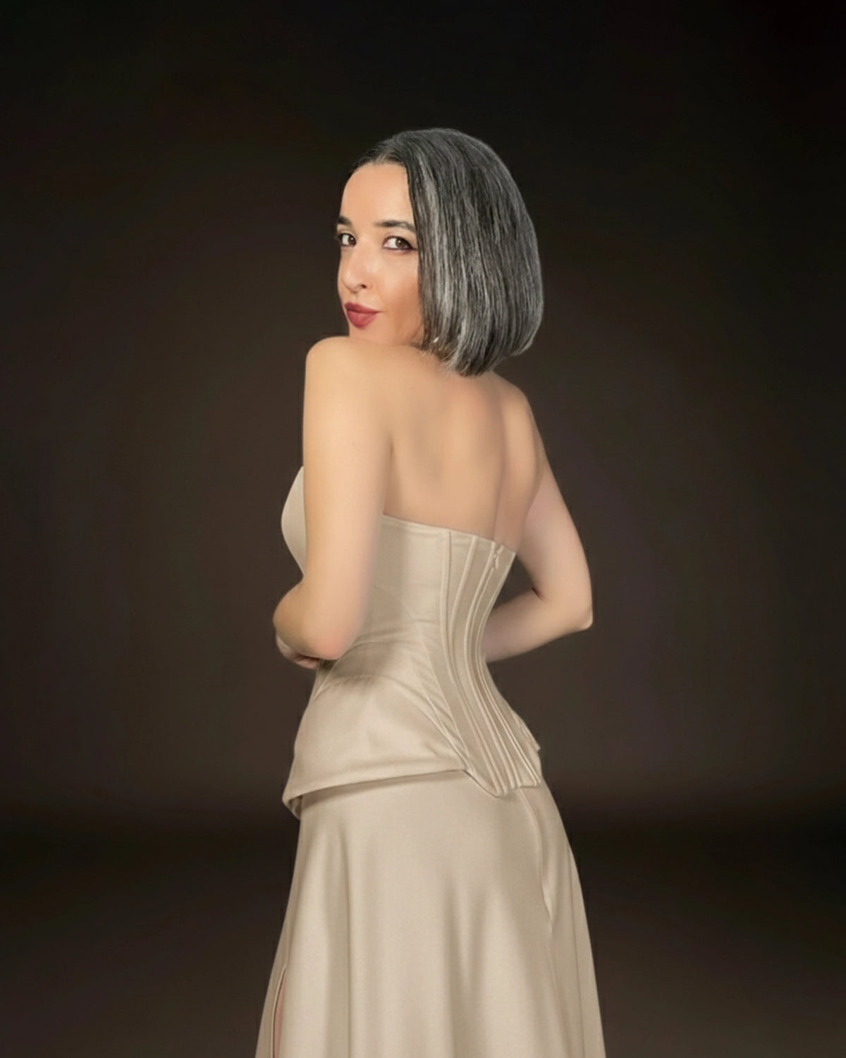 Burcu Aslan Top GERA WAIST CINCHERS SHAPEWEAR CORSET TOP