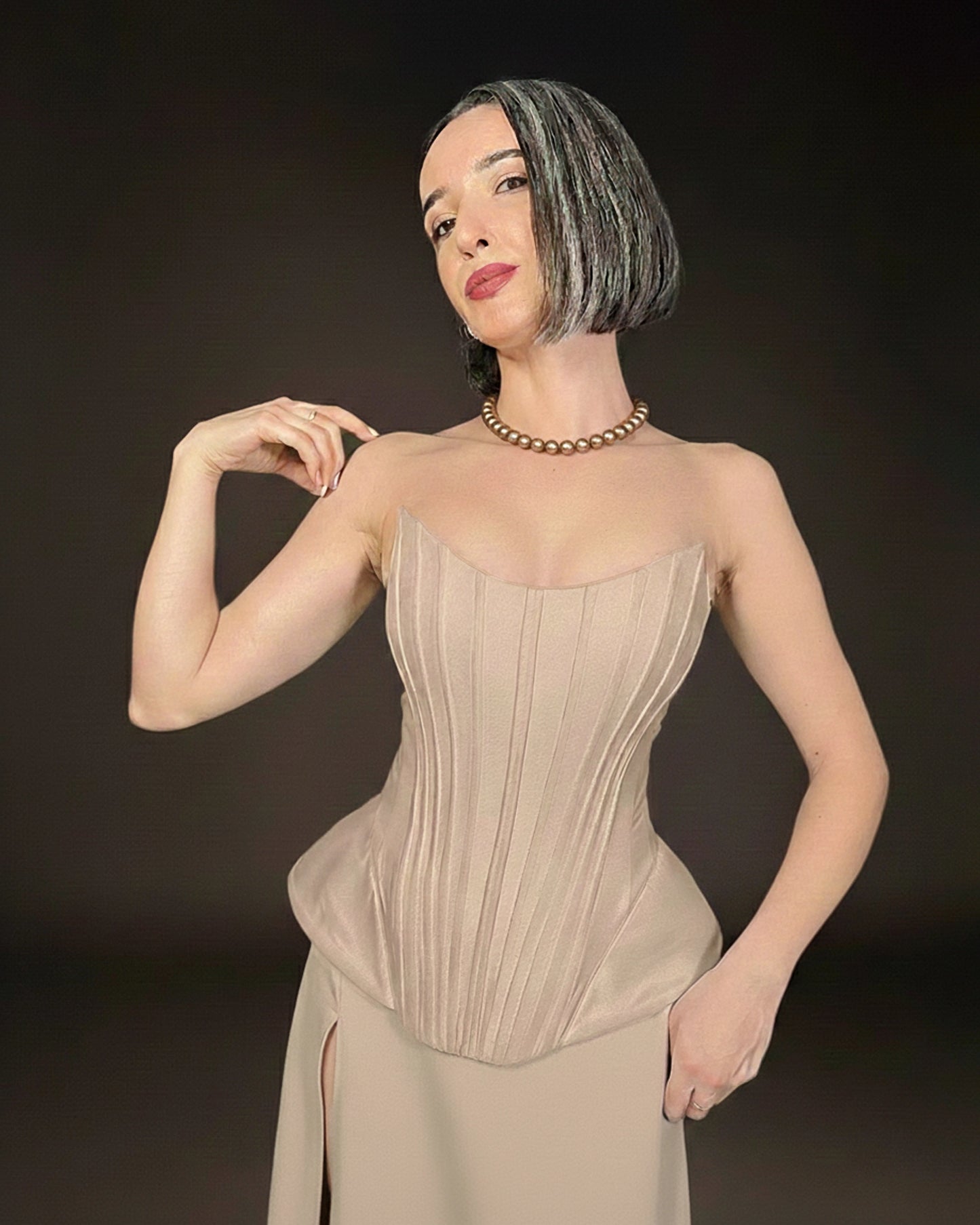 Burcu Aslan Top GERA WAIST CINCHERS SHAPEWEAR CORSET TOP