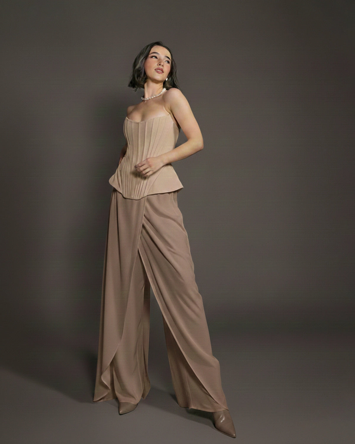 Burcu Aslan Top GERA WAIST CINCHERS SHAPEWEAR CORSET TOP