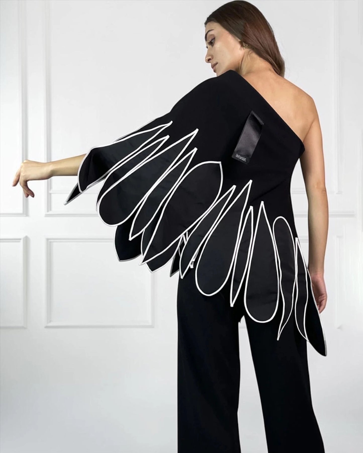 Burcu Aslan Blouse GORMA LIMITED EDITION FLEXIBLE CLOAK-BLOUSE