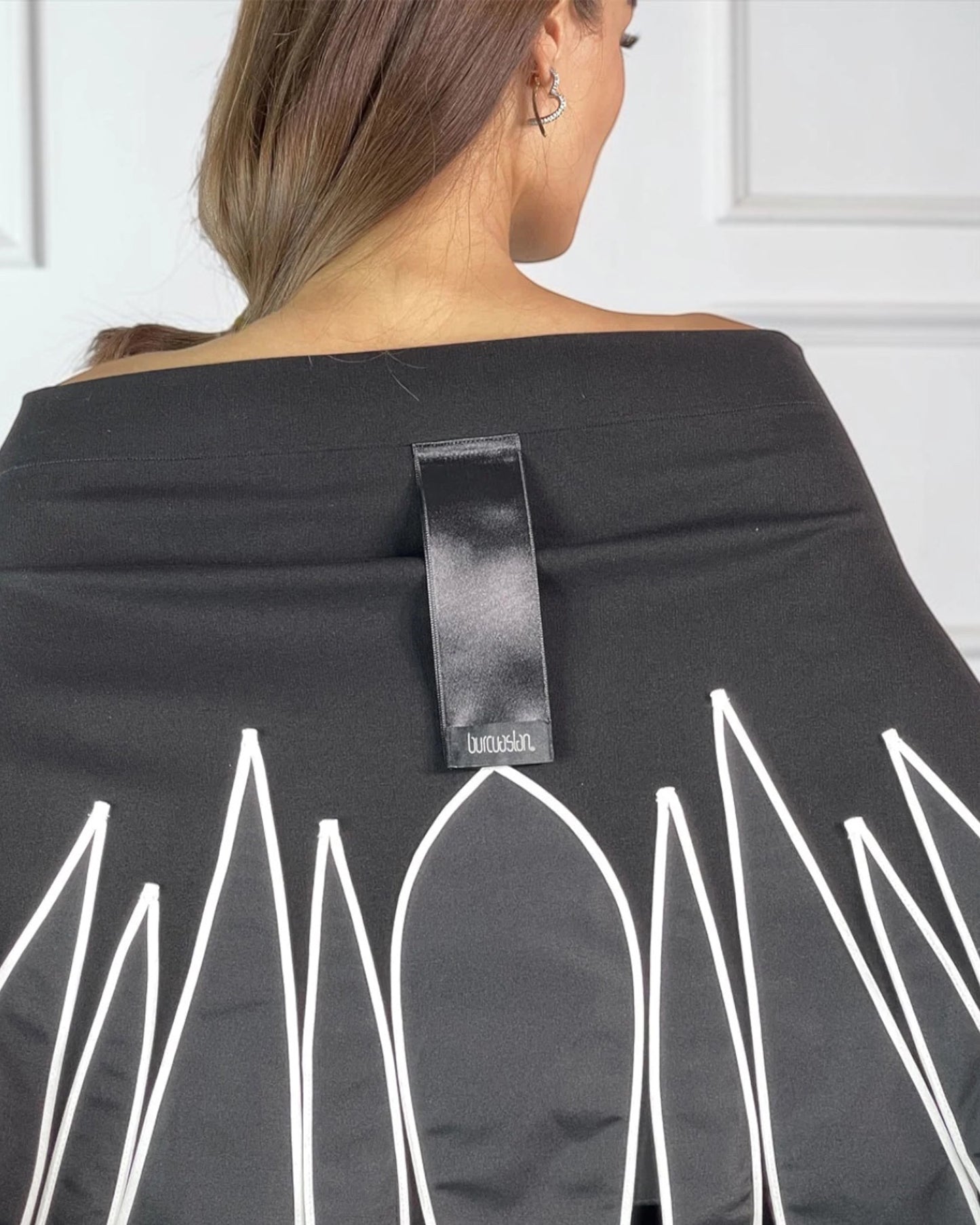 Burcu Aslan Blouse GORMA LIMITED EDITION FLEXIBLE CLOAK-BLOUSE