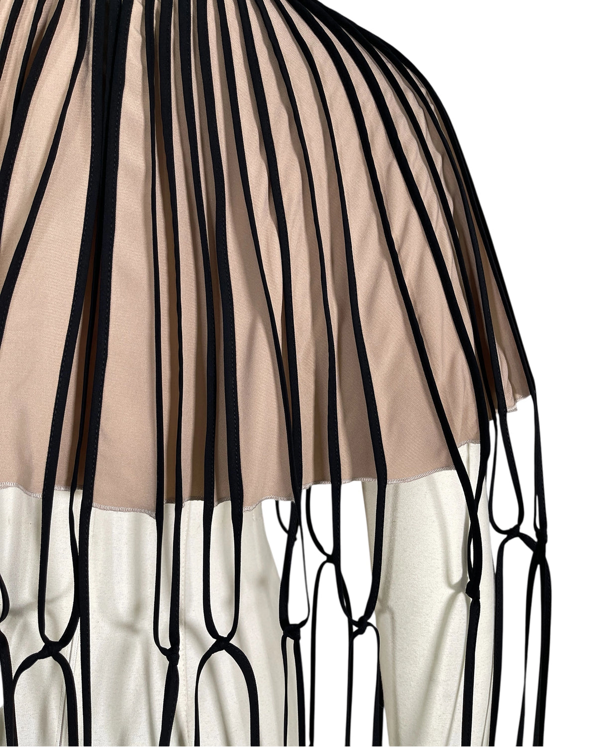 Burcu Aslan Accessory KUMU FRINGED CAPE / CLOAK