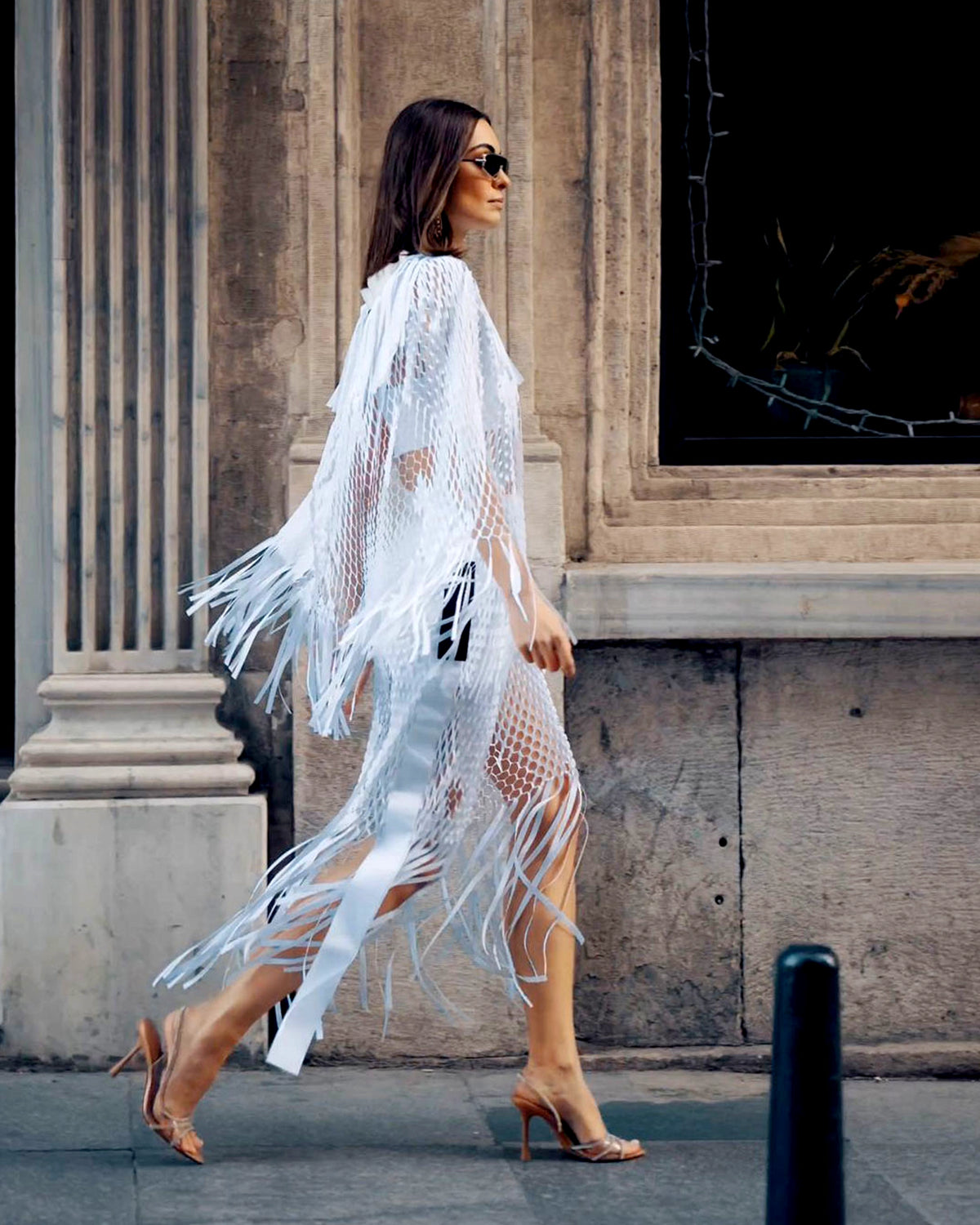 Burcu Aslan Dress MIROLA LOOK (TOTAL 4 PIECES)