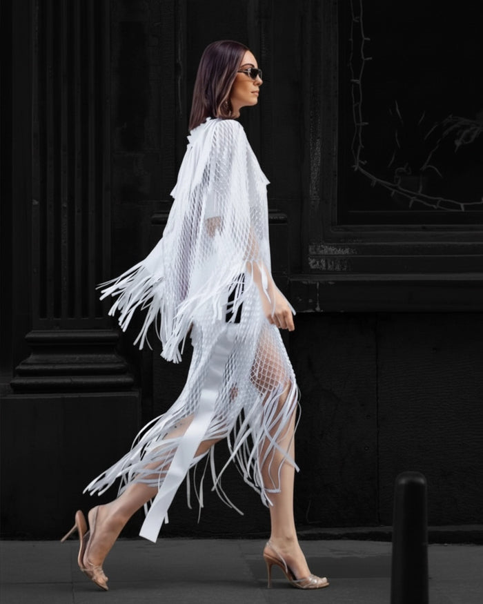 Burcu Aslan Dress MIROLA LOOK (TOTAL 4 PIECES)