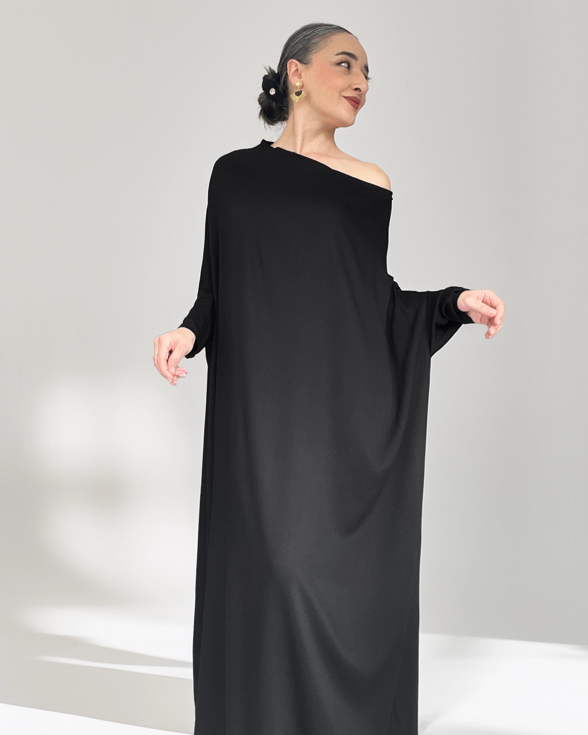 Burcu Aslan Dress NOKOTU OVERSIZE VISCOSE DRESS