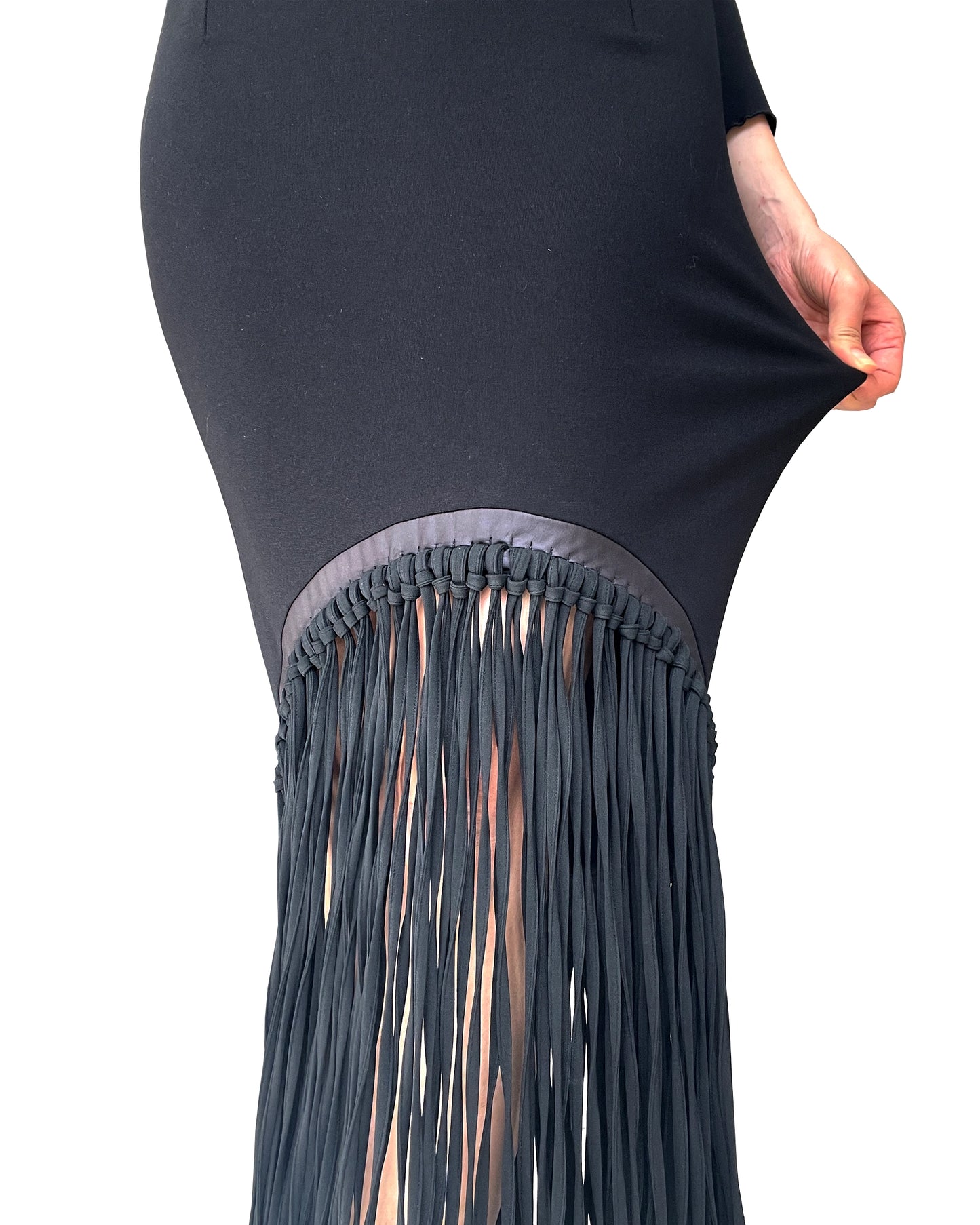 Burcu Aslan Skirt OPILO FRINGED SKIRT