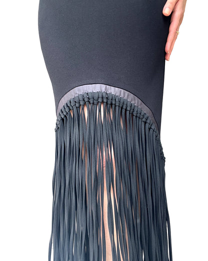 Burcu Aslan Skirt OPILO FRINGED SKIRT
