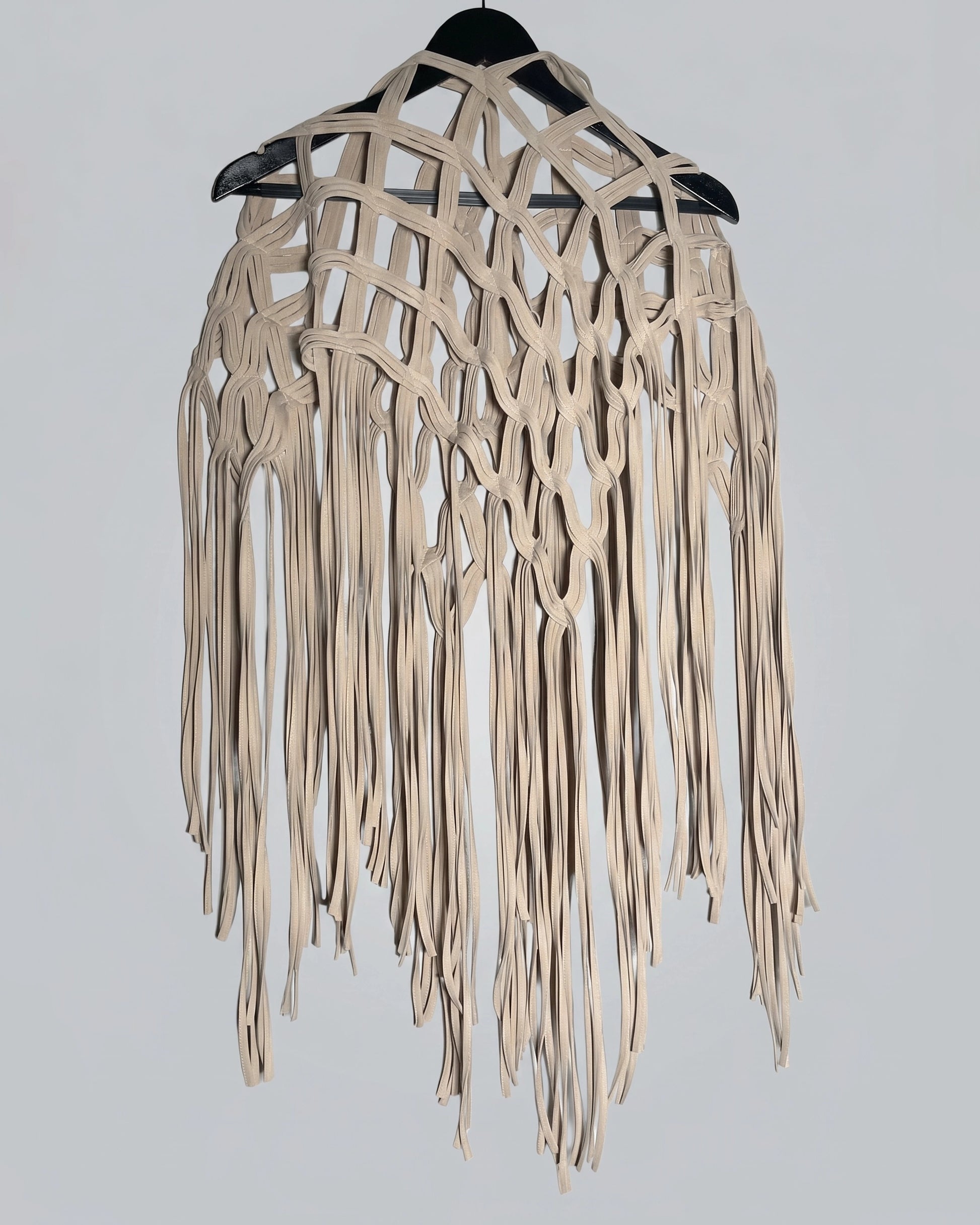 Burcu Aslan Shawl API FRINGED HANDMADE SHOLDER SHAWL/ ACCESSORIES/ NECKLACE