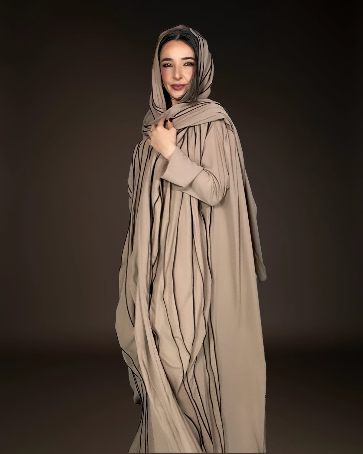 Burcu Aslan TOTAL OUTFIT OPYA TOTAL OUTFIT -DRESS & SHAWL (2 PIECES)