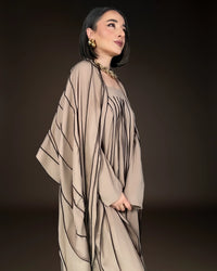 Burcu Aslan TOTAL OUTFIT OPYA TOTAL OUTFIT -DRESS & SHAWL (2 PIECES)