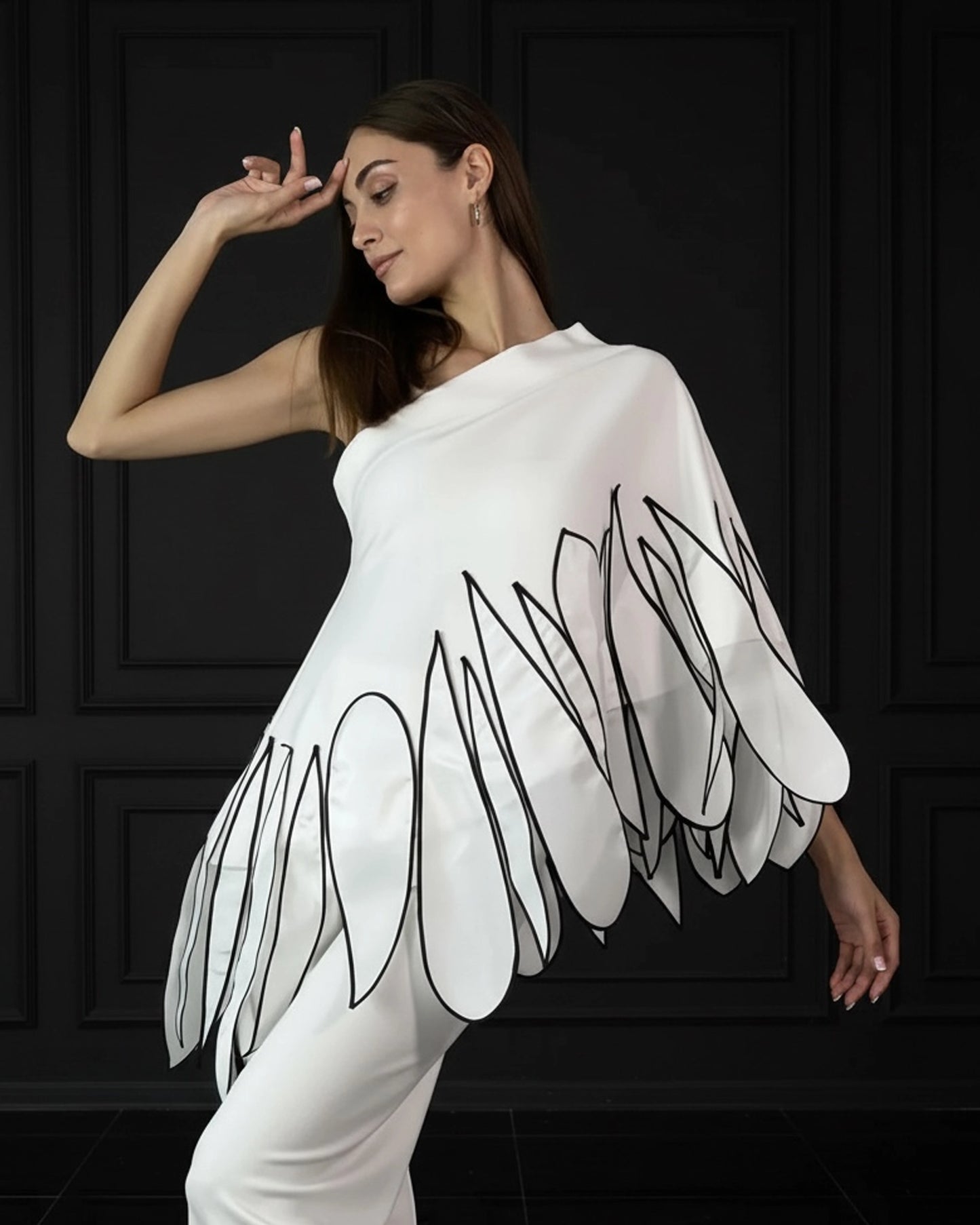 Burcu Aslan Dress PEKA LIMITED EDITION FLEXIBLE CLOAK-BLOUSE