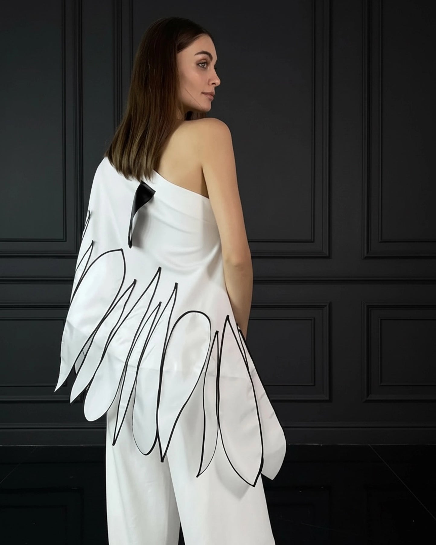Burcu Aslan Dress PEKA LIMITED EDITION FLEXIBLE CLOAK-BLOUSE