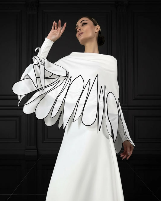 Burcu Aslan Dress PEKA LIMITED EDITION FLEXIBLE CLOAK-BLOUSE