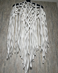 Burcu Aslan Shawl POLE FRINGED HANDMADE SHOLDER SHAWL/ ACCESSORIES/ NECKLACE