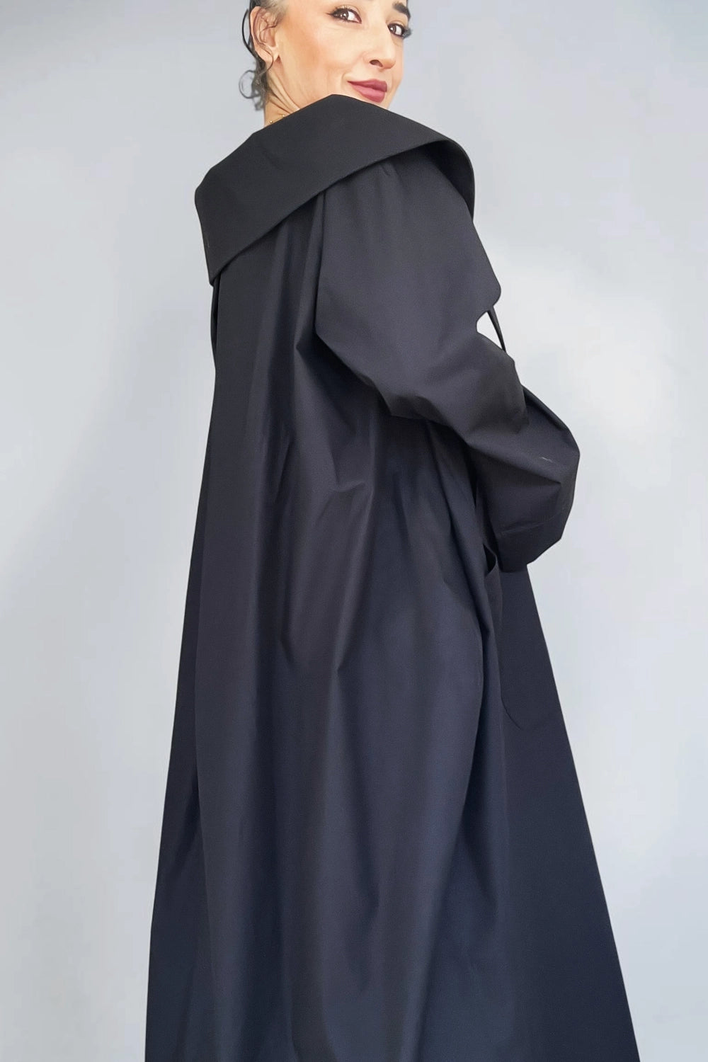 PORE OVERSIZED COTTON ABAYA / LONG DRESS
