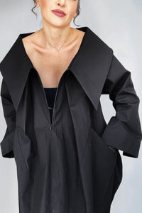 PORE OVERSIZED COTTON ABAYA / LONG DRESS