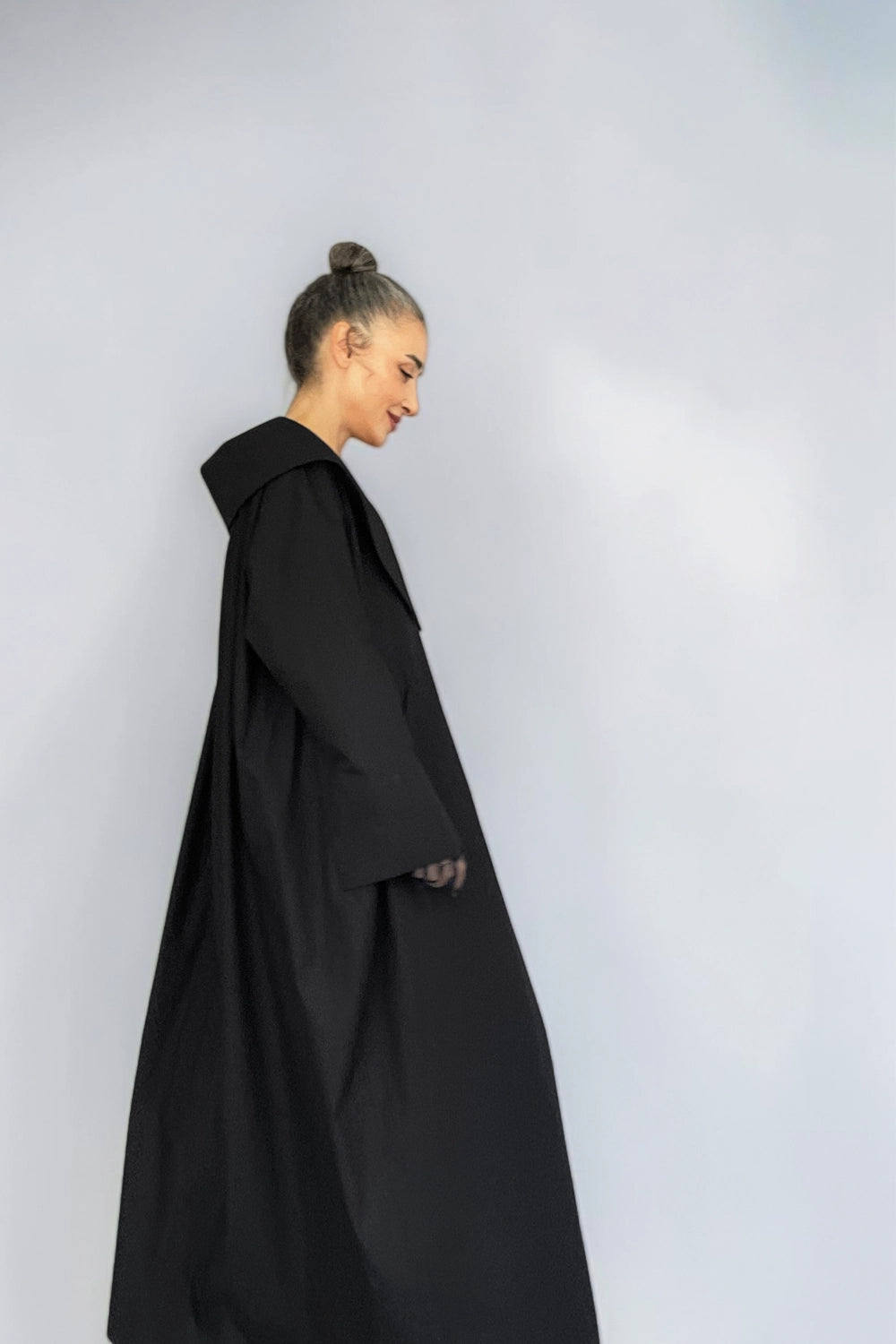 PORE OVERSIZED COTTON ABAYA / LONG DRESS