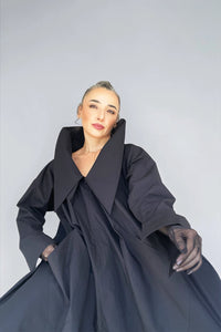 PORE OVERSIZED COTTON ABAYA / LONG DRESS