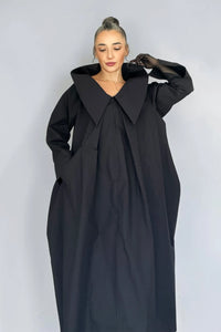 PORE OVERSIZED COTTON ABAYA / LONG DRESS